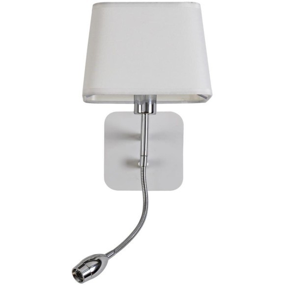 Настенный светильник на гибкой ножке Favourite 1687-2W Baumwolle под лампу 1xE14 40W Настенный светильник на гибкой ножке Favourite 1687-2W Baumwolle под лампу 1xE14 40W