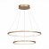 ST603.243.56 Светильник подвесной ST-Luce Золотистый/Белый LED 1*56W 4000K Подвесные светильники