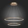ST603.243.56 Светильник подвесной ST-Luce Золотистый/Белый LED 1*56W 4000K Подвесные светильники