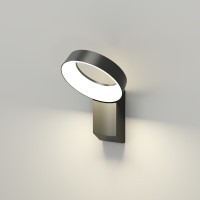 DK9712-BK Настенный светодиодный уличный светильник Denkirs SANVIK, IP65, 12Вт, 3000К, CRI80, 430Лм, 125°