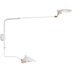 SL305.501.02 Светильник настенный ST-Luce Белый/Белый E27 2*60W SPRUZZO SL305.501.02 Светильник настенный ST-Luce Белый/Белый E27 2*60W SPRUZZO