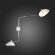 SL305.501.02 Светильник настенный ST-Luce Белый/Белый E27 2*60W SPRUZZO