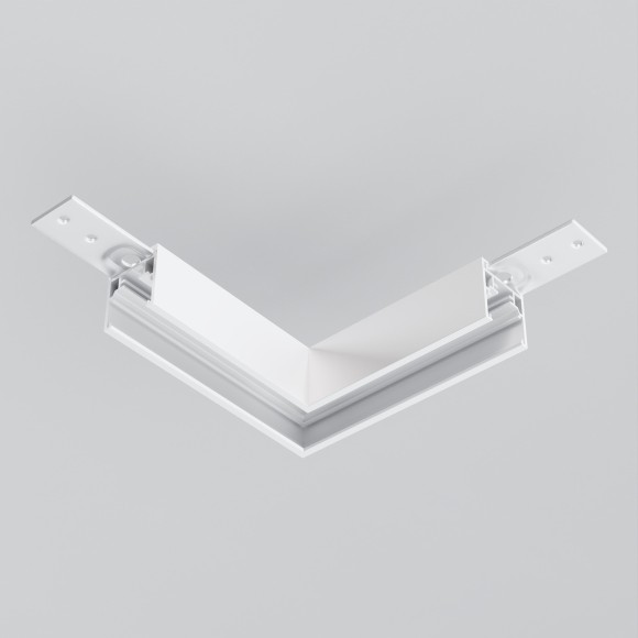 Угловой коннектор для низкопрофильного накладного шинопровода Maytoni Exility TRAM034CL-41W Угловой коннектор для низкопрофильного накладного шинопровода Maytoni Exility TRAM034CL-41W