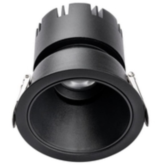 4785-1C Встраиваемый светодиодный светильник с доп. рамкой под штукатурку, черный, 9Вт 585Лм 3000;4000;6000K CRI90+ 45° IP20 4785-1C Встраиваемый светодиодный светильник с доп. рамкой под штукатурку, черный, 9Вт 585Лм 3000;4000;6000K CRI90+ 45° IP20