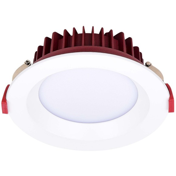 ST752.548.12 Св-к встр. Белый LED 1*12W 4000K 960Lm Ra80 100° IP44 D115xH47 100-240VV Встраиваемые светильники