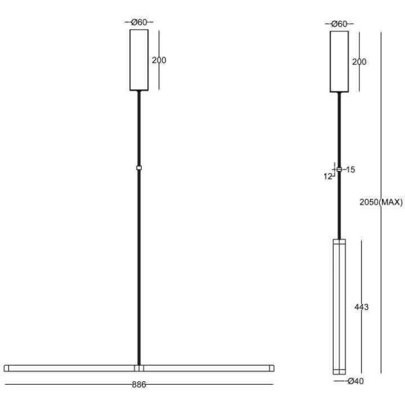 Подвесной светильник Maytoni P096PL-L11WK1 Подвесной светильник Maytoni P096PL-L11WK1