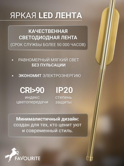 Бра Reed 3001-2W