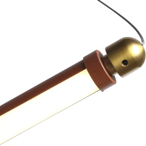 SL6225.303.03 Светильник подвесной ST-Luce Латунь/Терракотовый, Белый LED 3*13W 3000K BRICK SL6225.303.03 Светильник подвесной ST-Luce Латунь/Терракотовый, Белый LED 3*13W 3000K BRICK