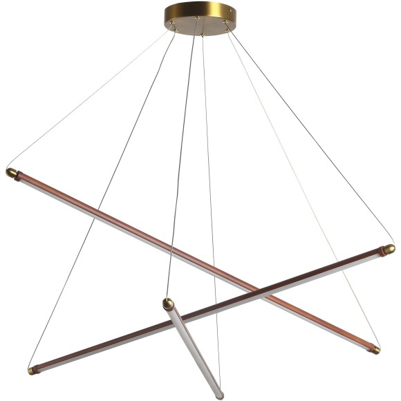 SL6225.303.03 Светильник подвесной ST-Luce Латунь/Терракотовый, Белый LED 3*13W 3000K BRICK SL6225.303.03 Светильник подвесной ST-Luce Латунь/Терракотовый, Белый LED 3*13W 3000K BRICK