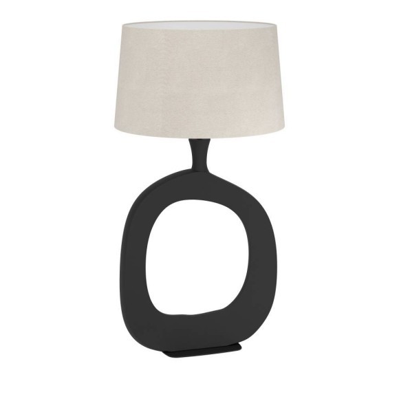 390424 DIEZMA Настольная лампа с 1 лампой E27, 60Вт, механический выключатель, металл, ткань