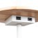 Торшер со столиком Arte Lamp A4056PN-1WH COMBO под лампу 1xE27 60W