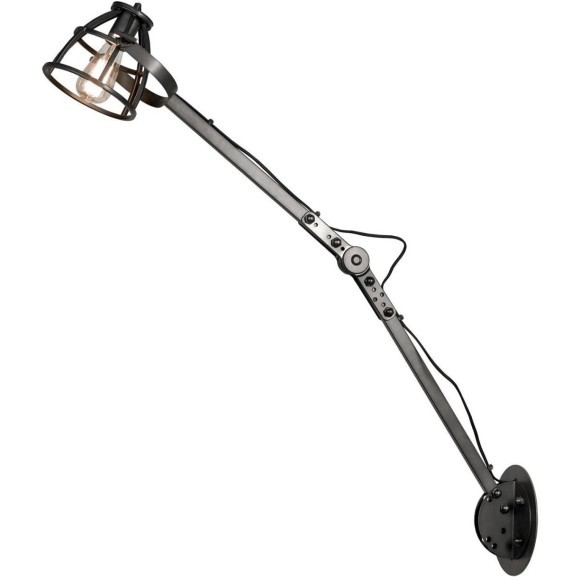 Настенный светильник на гибкой ножке Lussole GRLSP-8066 MATANUSKA IP21 под лампу 1xE27 10W