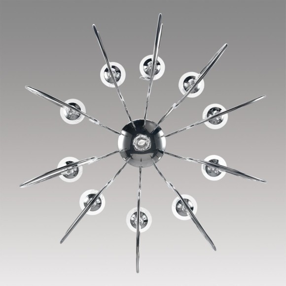 8032/10 CLASSI LN24 хром, металл/хрусталь Люстра подвесная Е14 10*40W 220V LAOKA