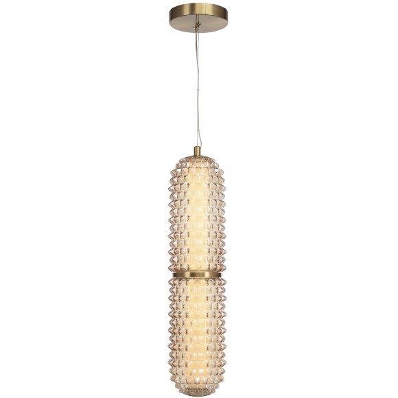 SL6144.303.01 Светильник подвесной ST-Luce латунь/Шампань LED 1*22W 4000K SAGUARO