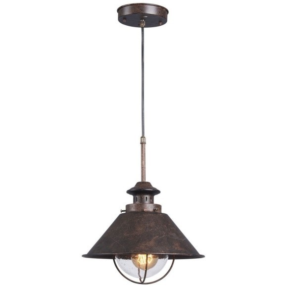 Подвесной светильник с 1 плафоном Lussole GRLSP-9833 AUBURN IP21 под лампу 1xE27 10W