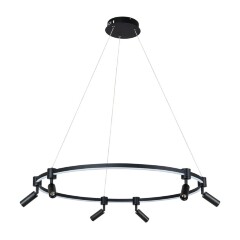Подвесной светильник Arte lamp RING A2186SP-1BK