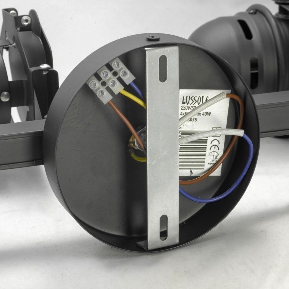 Спот потолочный Lussole GRLSP-8076 THORNTON IP21 под лампы 4xE14 24W