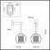 Бра Odeon Light 4939/1W CLOCKY под лампу 1xE27 1*40W