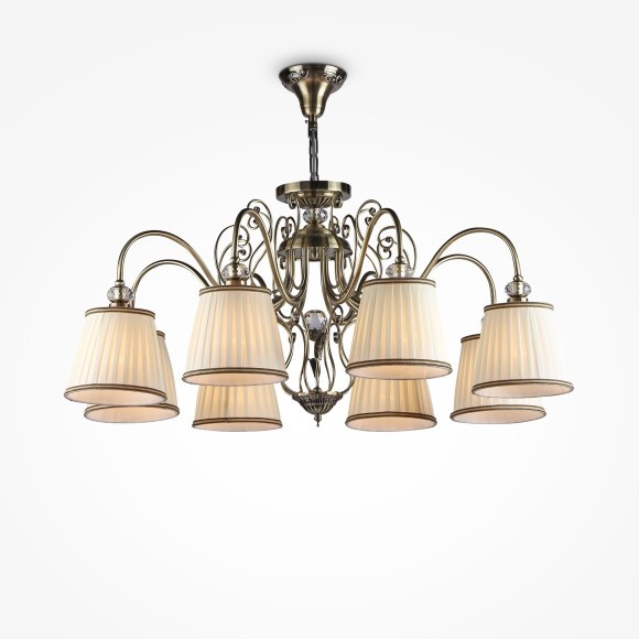 Люстра потолочная Maytoni ARM420-08-R Vintage под лампы 8xE14 40W