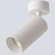 Crystal Lux CLT 084CW1R WH 1400/346 Светильник потолочный накладной поворотный точечный, белый матовый цилиндр под лампу GU10 макс.50Вт, белый спот для кухни, коридора и прихожей, IP20, 220V