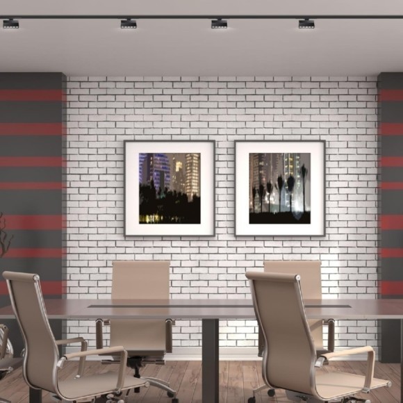 Трехжильный однофазный трековый светодиодный светильник Novotech EOS 358325 1560лм 13Вт