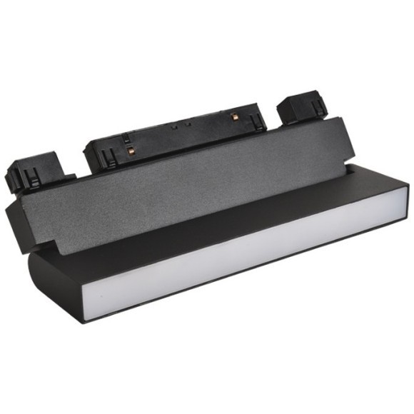 CLT 0.33 002 12W BL M3000K Трековый магнитный светодиодный светильник Crystallux Space 48V CRI90+ 3000К 700Лм 120° 12W