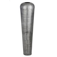 421333 MIYAZAKI Декоративная ваза металл темно-серый H1650, Ø450