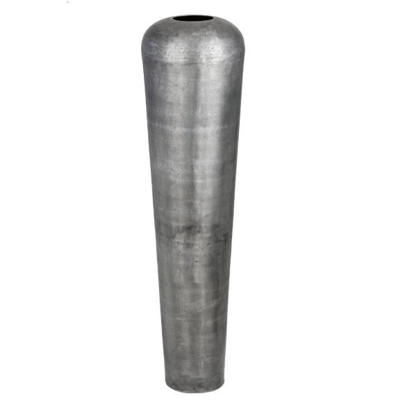 421333 MIYAZAKI Декоративная ваза металл темно-серый H1650, Ø450