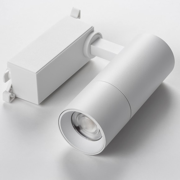 Однофазный двужильный светодиодный трековый светильник Lightstar 229146 Volta 4000К 1080Лм CRI80+ 18-60° 12Вт