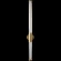 Бра Crystal Lux LINEUP AP18W LED BRASS 3760/418