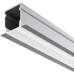 Алюминиевый профиль встраиваемый 27x20 ALM-2720-S-2M Алюминиевый профиль встраиваемый 27x20 ALM-2720-S-2M