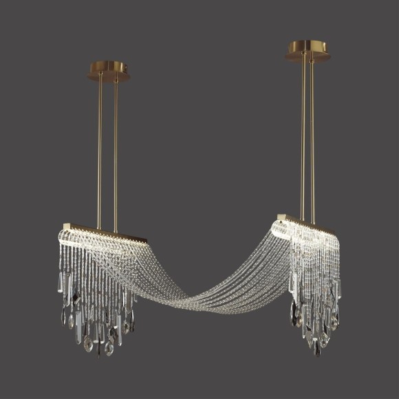 Люстра LED 48W 3000K 2239Лм Odeon Light AFINA 5420/48L