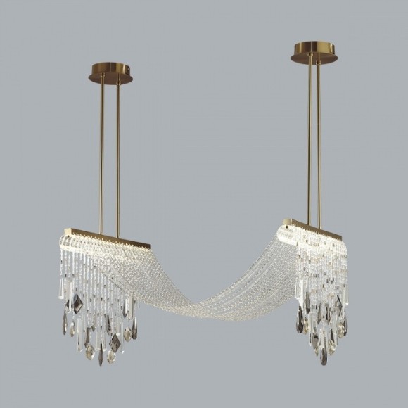 Люстра LED 48W 3000K 2239Лм Odeon Light AFINA 5420/48L