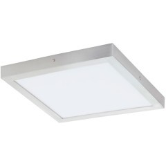 97269 Светодиодный накладной светильник FUEVA 1, 25W(LED), 2500lm, 400х400, H30, алюминий, cеребряный/