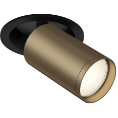 Встраиваемый светильник Maytoni C048CL-1BBZ Focus S под лампу 1xGU10 10W Встраиваемый светильник Maytoni C048CL-1BBZ Focus S под лампу 1xGU10 10W