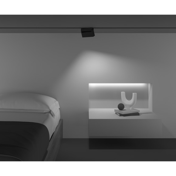 TR077-2-10W3K-B Трековый магнитный светодиодный светильник Maytoni Gravity CRI90+ 3000К 513Лм 30° 10Вт TR077-2-10W3K-B Трековый магнитный светодиодный светильник Maytoni Gravity CRI90+ 3000К 513Лм 30° 10Вт