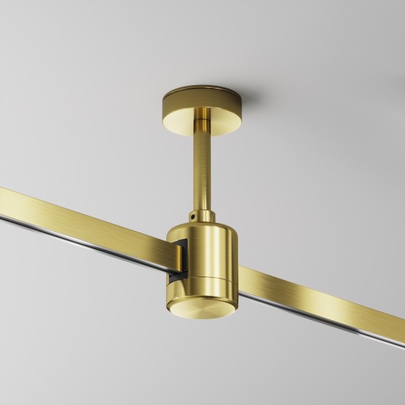 Потолочная стойка одинарная Short с перед. питания Maytoni Flarity TRA156C-IPC1-BS