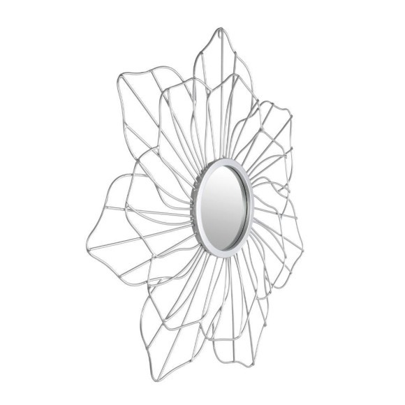 425031 ESASHI Декоративное зеркало в стиле неоклассика, сталь, зеркальное стекло, хром, B45, Ø610