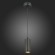 ST600.433.10 Светильник подвесной Zoom Черный LED 1*10W 3000K 1 000Lm Ra80 15-60° IP20 D59xH130 170 Подвесные светильники