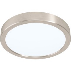 99219 Светодиодный накладной светильник FUEVA 5, 17W (LED), Ø210, H28, 2000lm, 3000K, сталь, никель 99219 Светодиодный накладной светильник FUEVA 5, 17W (LED), Ø210, H28, 2000lm, 3000K, сталь, никель