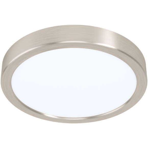 99219 Светодиодный накладной светильник FUEVA 5, 17W (LED), Ø210, H28, 2000lm, 3000K, сталь, никель