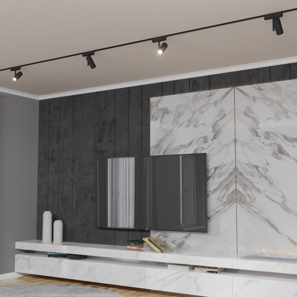 359270 Трековый магнитный светодиодный светильник Novotech SMAL 48V CRI90+ 3000К 680Лм 24° 8W