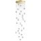 Люстра подвесная Odeon Light 5008/120L CRYSTAL светодиодная LED 120W