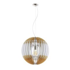 32847 OLMERO OLMERO 1 Подвесная люстра с 1 лампой E27, 60Вт, металл, дерево, IP20 32847 OLMERO OLMERO 1 Подвесная люстра с 1 лампой E27, 60Вт, металл, дерево, IP20