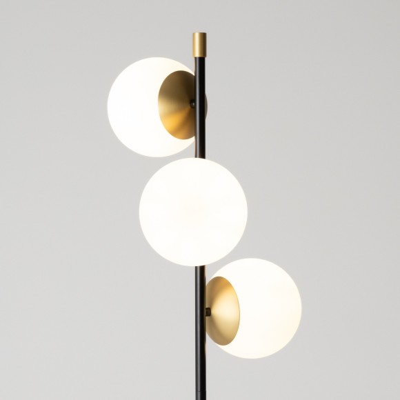 Декоративный торшер Maytoni MOD048FL-03G Nostalgia под лампы 3xE14 40W