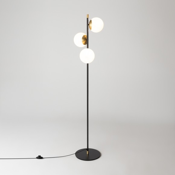 Декоративный торшер Maytoni MOD048FL-03G Nostalgia под лампы 3xE14 40W