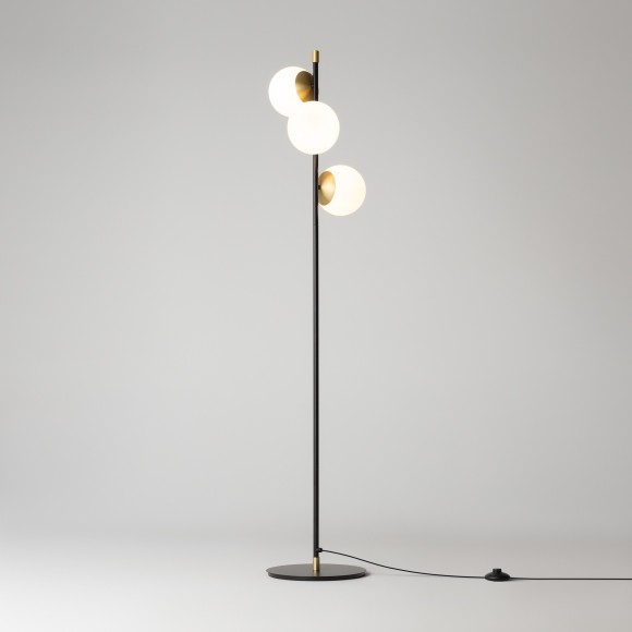 Декоративный торшер Maytoni MOD048FL-03G Nostalgia под лампы 3xE14 40W