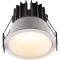 Встраиваемый светильник, IP 20, 12 Вт, LED 3000, Denkirs DK4500-WH