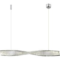 SL6205.123.01 Светильник подвесной ST-Luce Хром/Прозрачный LED 1*25W 4000K ELICA