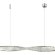 SL6205.123.01 Светильник подвесной ST-Luce Хром/Прозрачный LED 1*25W 4000K ELICA